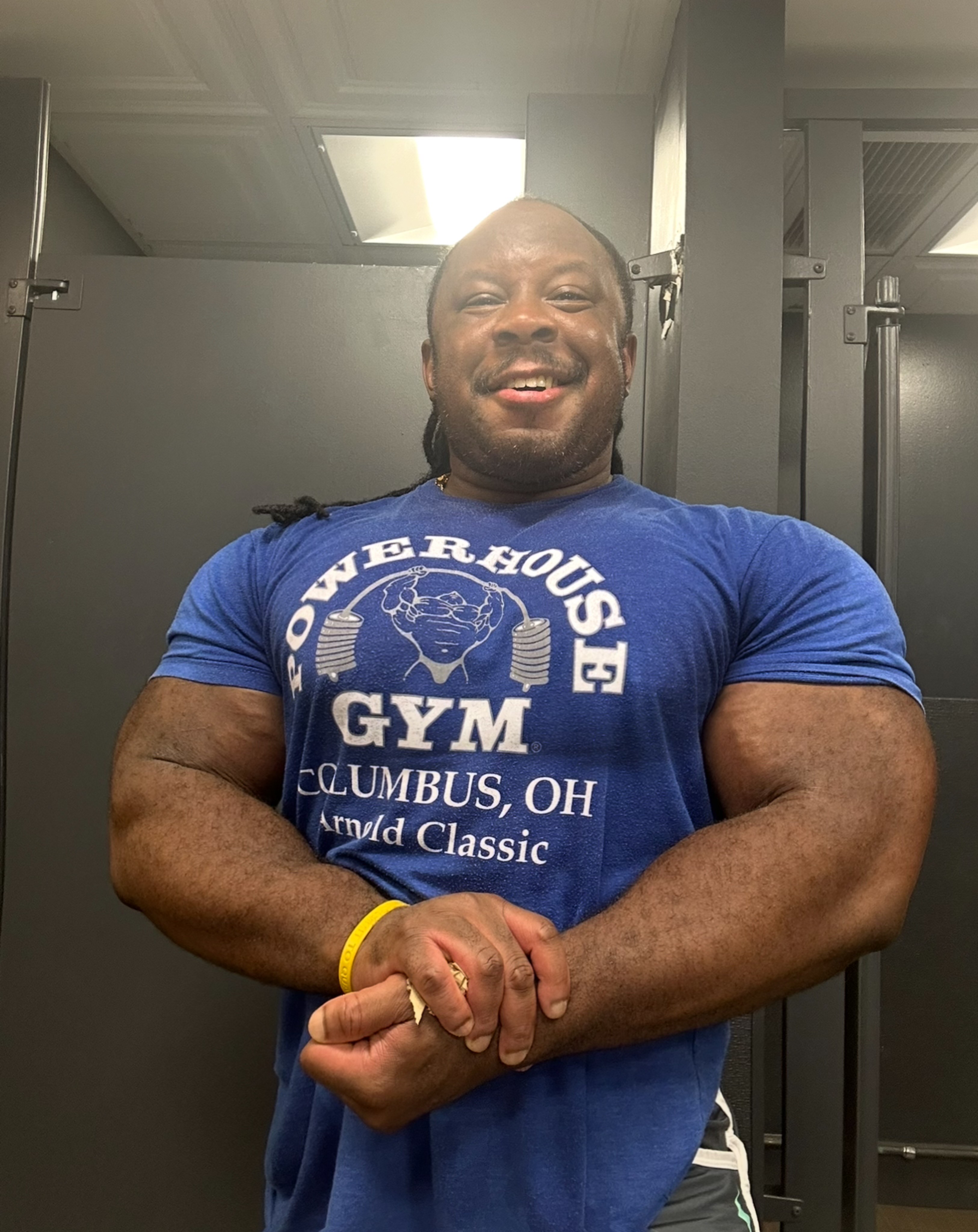 Ike at powerhouse gym